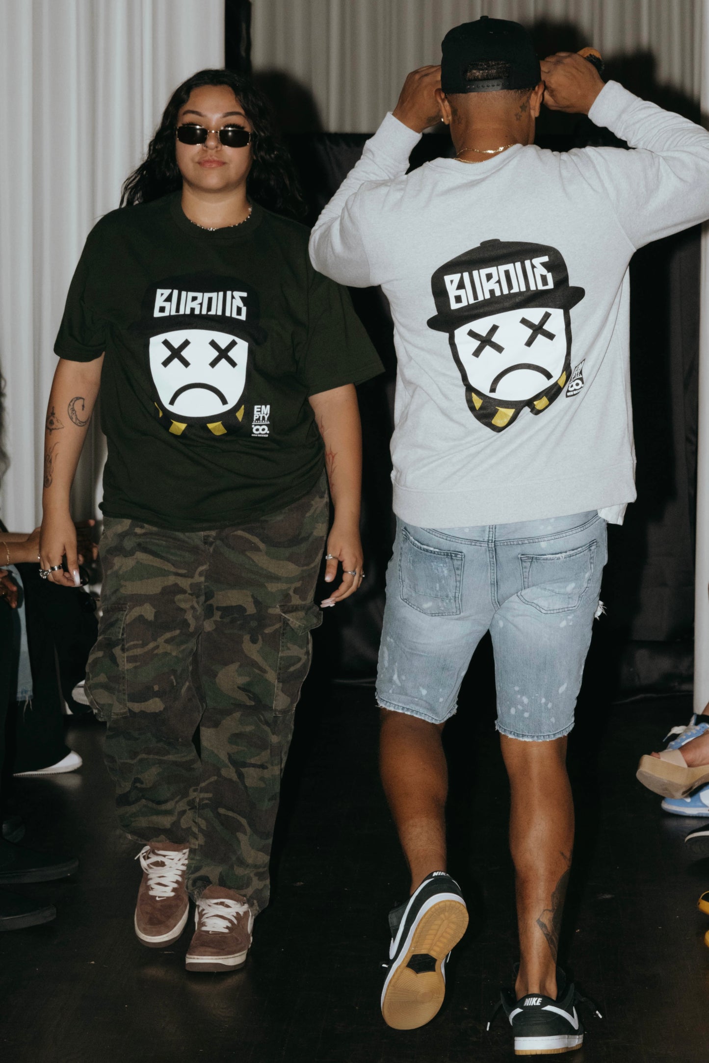 Sad Face Burque Tee (Pre orders avialable on restocks)