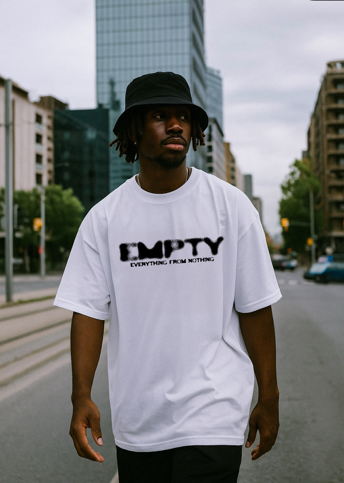 BLURRED BASIC TEE
