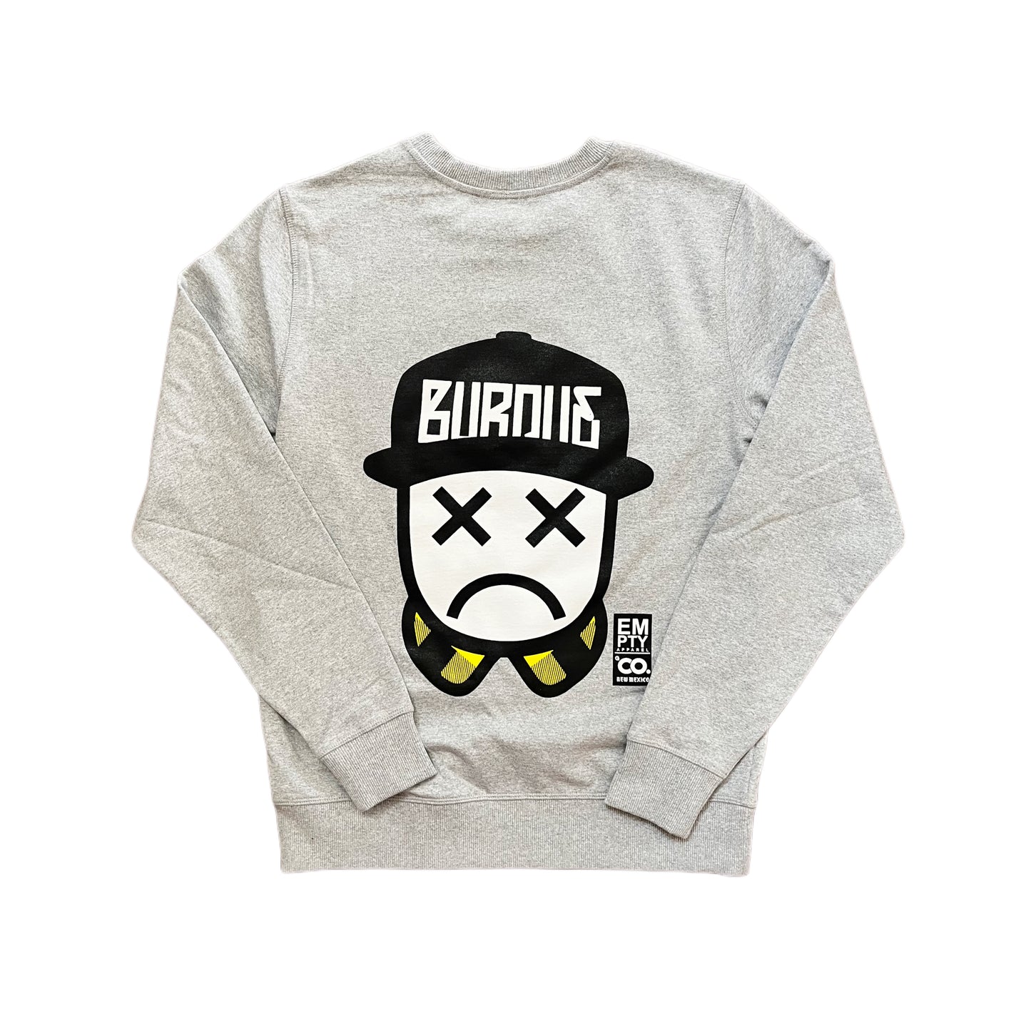 THE BURQUE SAD FACE CREWNECK