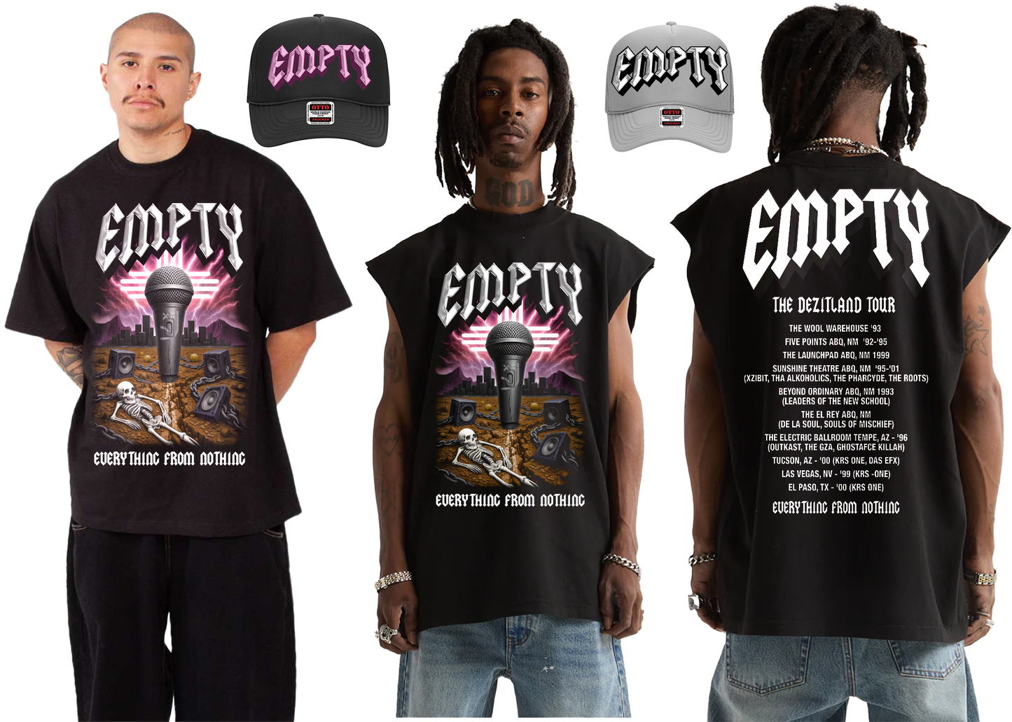 EMPTY RETRO TOUR TEE