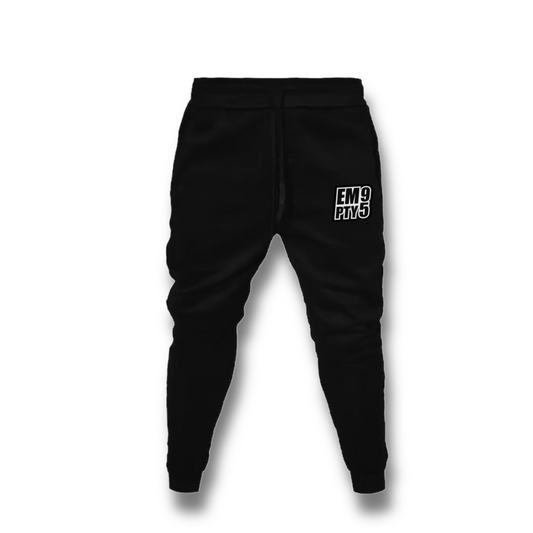 Black/ Gray  Empty95 Joggers