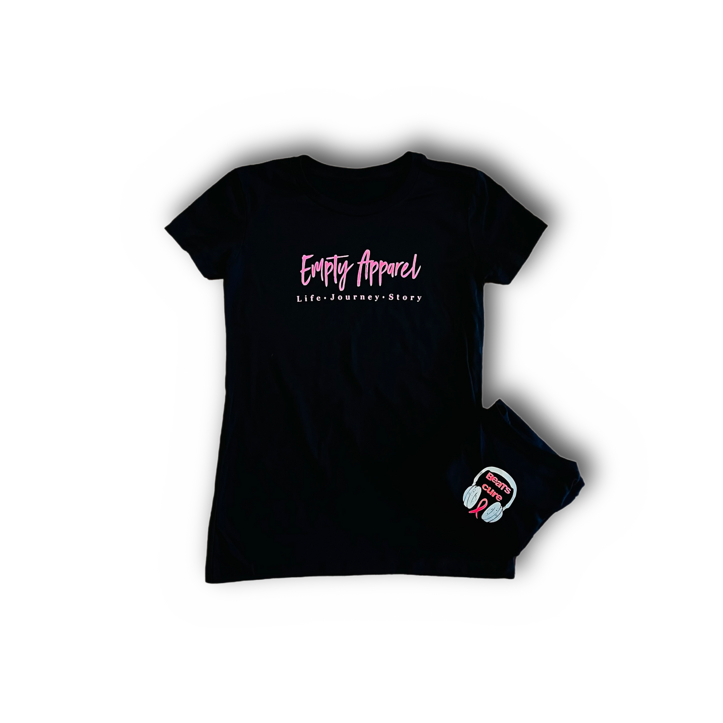 Ladies Empty Apparel Font Tee